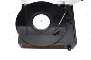 Cao cấp cổ gramophone bàn xoay hộp gỗ Ruby Stylus không dây <span class=keywords><strong>CD</strong></span> cổ điển Vinyl ghi Máy nghe nhạc - Product Image 6