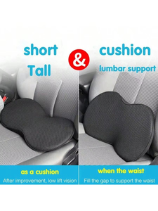 Cojín Multifuncional Universal para Asiento de Coche, Soporte Lumbar con Memoria, Comodidad para el Conductor - Product Image 3