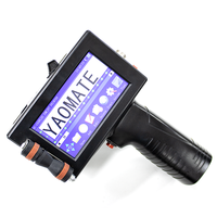 Yaomatec 1730P 12.7Mm Datum Batch Nummer Logo Codering Machine Tij Inkjet Printer Handheld Inkjet Printer Voor Tags En Labels