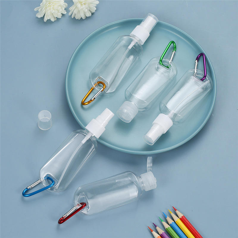 Clear/Transparent bottle with sprayer