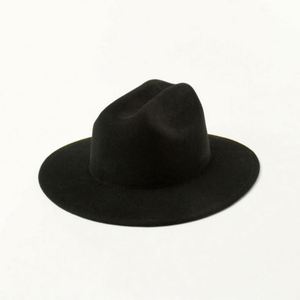 Sombreros Fedora de Fieltro de Pelo Sintético de Color Sólido de Alta Calidad al por Mayor - Product Image 4