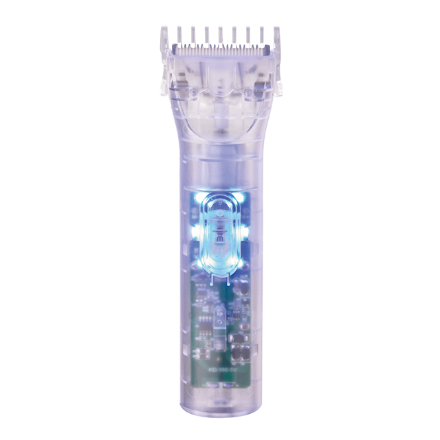 New Fashion Transparent PC Material Electric Family Hair Clipper Hair Trimmer With Smart Charging Indicator
