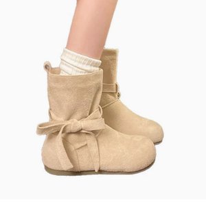 Botas <span class=keywords><strong>de</strong></span> Invierno Ligeras y Versátiles <span class=keywords><strong>con</strong></span> Diseño <span class=keywords><strong>de</strong></span> Cordones, <span class=keywords><strong>Botines</strong></span> Casuales Simples, Suaves, Flexibles y Resistentes - Product Image 3