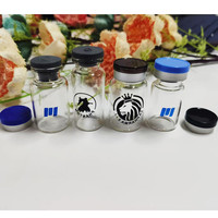 Impression de flacons en verre avec votre propre logo, conception gratuite, étiquette holographique, impression de flacons de 10 ml