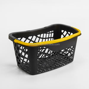 ตะกร้าช้อปปิ้งพลาสติกทนทานสำหรับจัดเก็บในซูเปอร์มาร์เก็ต - Product Image 5