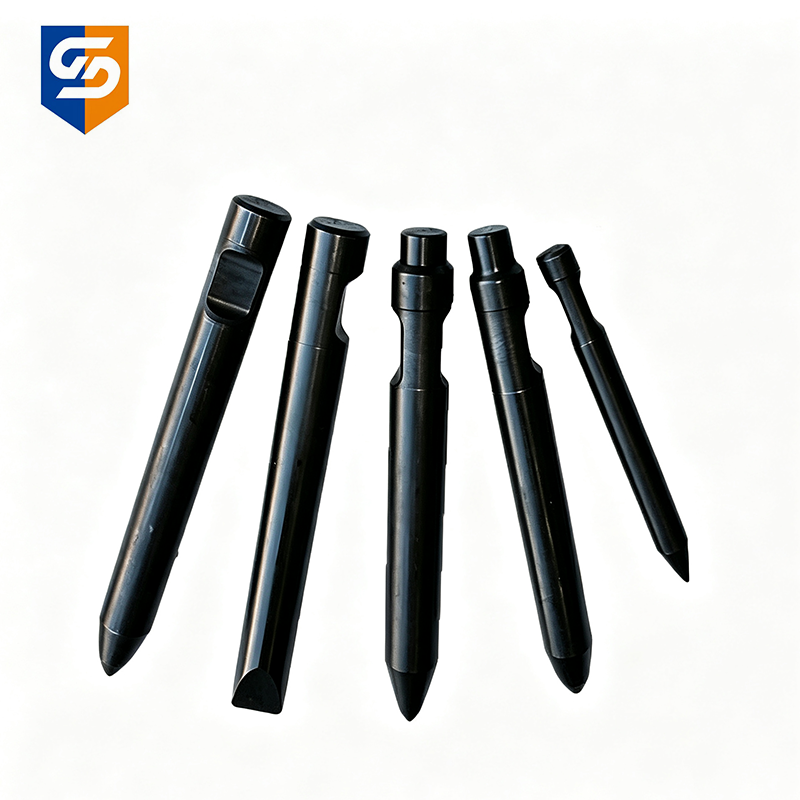 High Strength Hydraulic Breaker Hammer Chisel Rod-Durable & Wear ...
