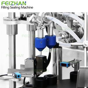 Machine d'emballage de remplissage et de scellage de tubes souples en plastique à grande vitesse multifonction en acier inoxydable de haute qualité de table personnalisée - Product Image 3