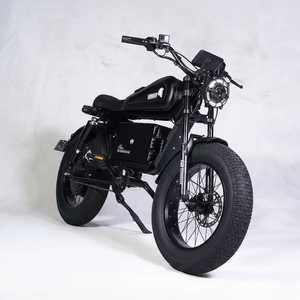 Motocicleta Todoterreno de Alta Potencia con Neumáticos Anchos, Bicicleta Eléctrica para Adultos con Amortiguador, Vehículo Todoterreno para Aventuras en la Montaña - Product Image 1