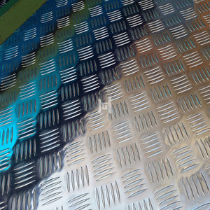5-600mm Al 5052 <span class=keywords><strong>Alu</strong></span> 5083 Checker feuille de plaque de diamant à damier bande de roulement en alliage d'aluminium à vendre coupé soudé enduit - Product Image 5