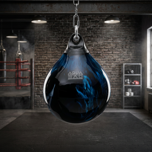 Sac de frappe aquatique professionnel de haute qualité, sac de boxe Speedball en cuir, écologique, portable, durable, personnalisable - Product Image 2
