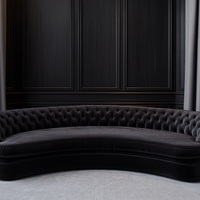 Tapicería tela terciopelo ad cuero sofá conjunto muebles sala de estar muebles sofá egipcio italiano tela sofá