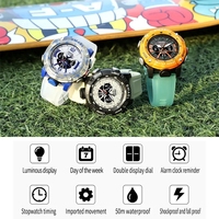 Reloj Smael 8058, Gran Venta, Analógico Digital, Deportivo, Electrónico, para Hombre, con Calendario Completo