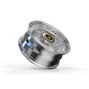 Cerchi a Raggi Knock Off da 7 Pollici Super Deep Dish per Auto d'Epoca, Lowrider, Vintage, Impala, Caprice, Cutlass, <span class=keywords><strong>Deville</strong></span> - Product Image 5