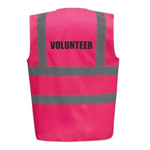 Gilet <span class=keywords><strong>de</strong></span> sécurité haute visibilité <span class=keywords><strong>de</strong></span> qualité supérieure, construction <span class=keywords><strong>de</strong></span> qualité exécutive, protection certifiée ANSI avec bandes réfléchissantes, plusieurs poches - Product Image 1