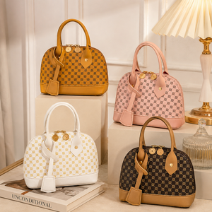 Borsa Tote da Donna in Stile Coreano con Chiusura a Cerniera e Motivo Floreale Stampato, Esclusiva Transfrontaliera <span class=keywords><strong>2021</strong></span> - Product Image 1