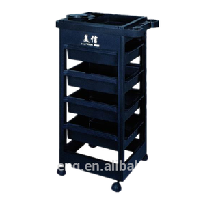 Hot Sell Cheap 5 <strong>Drawers</strong> Move Easy Sliding Beauty Hair Salon Color Plastic Multifunctional <strong>Drawer</strong> <strong>Trolley</strong> - Product Image 1