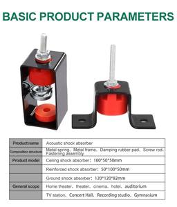 100*50*50mm Pared de cine en casa aislamiento acústico amortiguador techo Material de insonorización para una mejor experiencia acústica - Product Image 2