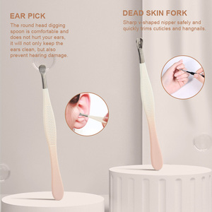 Tùy Chỉnh Thép Không Gỉ 6 Trong 1 Móng Chân Và Làm Móng Bộ Du Lịch Chăm Sóc Sắc Đẹp Công Cụ Chải Chuốt Nail Clipper Kit Cho Nam Giới Phụ Nữ - Product Image 4