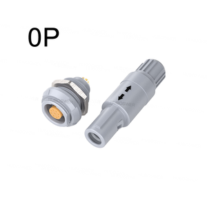 Connettore Push-Pull in Plastica Compatibile con Serie Lemo PAG PKG PLG/CAB CKB <span class=keywords><strong>CLB</strong></span> 0P, Presa Fissa 2/3/4/5/6/7/9 Pin per Uso Medico - Product Image 1