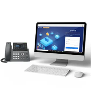 Téléphone VoIP Wiegand de qualité opérateur Grandstream GRP2612 avec système d'exploitation Linux, prise en charge PoE et GSM, origine CN/GUA