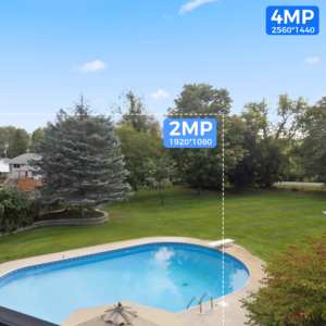 Kit de caméra de sécurité solaire <span class=keywords><strong>NVR</strong></span> 10CH 2K de haute qualité avec stockage dans le cloud, CCTV sans fil pour la maison, audio bidirectionnel et vision nocturne - Product Image 5