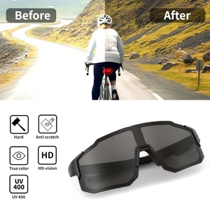 Custom Logo Polarized UV Protection Light Weight Comfortable Sports <b>Sunglasses</b> for Unisex Outdoor Use - Product Image 3