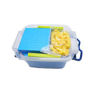 Kit de blocs de <span class=keywords><strong>base</strong></span> éducatifs et écologiques pour l'apprentissage des nombres, outils de comptage et de manipulation pour enfants de maternelle et d'école primaire - Product Image 6