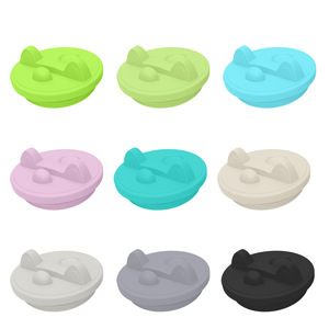 Couvercle de tasse multifonctionnel en silicone de marque S avec affichage pour téléphone portable, design mignon, 40 oz - Product Image 3