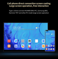 Écran OLED portable de 16 pouces 4K 3840x2160 pour jeux avec interface Type C, fréquence de rafraîchissement de 240 Hz, contrôle tactile pour ordinateur portable PS5