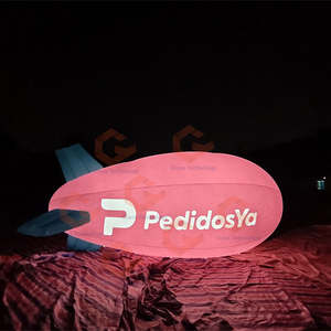 Bán Khinh Khí Cầu Quảng Cáo Ngoài Trời Khinh Khí Cầu Bơm Hơi Helium <span class=keywords><strong>Zeppelin</strong></span> Đèn <span class=keywords><strong>LED</strong></span> - Product Image 1