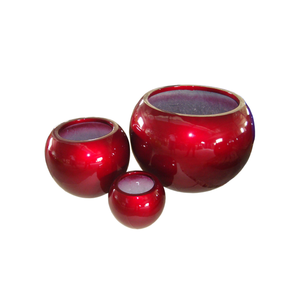 Forme de haute qualité en fibre de verre écologique léger décor de jardin moule de Pot de fleur longue durée usine du Vietnam pour un usage domestique - Product Image 1