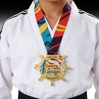Médailles d'athlètes de Taekwondo de haute qualité, économiques, personnalisables, élégantes et abordables avec une production rapide