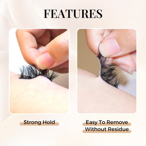 Kv Trắng Rõ Ràng Dải Lash Keo Cao Su Miễn Phí Mạnh Mẽ Giữ Không Thấm Nước Lông Mi Giả Keo - Product Image 3