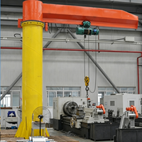 Grue à flèche légère économique de 0,5 tonne, mini grue à flèche manuelle