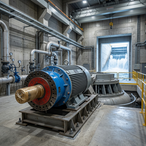 Générateur hydroélectrique 200 kW 300 tr/min en Europe, faible régime pour application hydroélectrique - Product Image 2