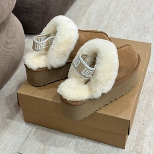 Botas de Nieve al por Mayor para Mujer, Zapatillas de Marca Famosa, Uggs Originales, Zapatos de Diseñador, Cuero, Lana, Botas de Algodón Cálidas, Uggly - Product Image 3