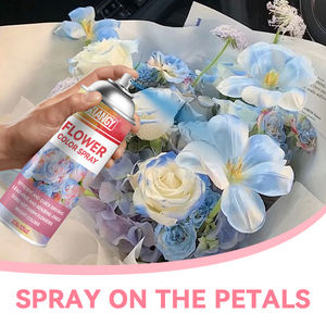 Pintura en <span class=keywords><strong>aerosol</strong></span> de flores reales, pintura en <span class=keywords><strong>aerosol</strong></span> de flores frescas, diseño Lila, pintura en <span class=keywords><strong>aerosol</strong></span> de Color de flor maestra de larga duración - Product Image 4