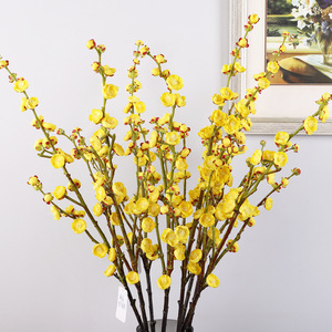 Qihao Artificial <b>Winter</b> Plum Blossoms Red High Simulation For Chinese New Year Wedding <b>Decorations</b> - Product Image 3