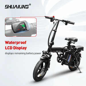 SHUAILING S6ミニ折りたたみ式14インチ電動自転車400W 48V電動シティバイク - Product Image 3