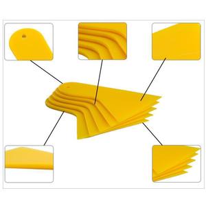 Car Window Tinting Squeegee Plastic Silicone Small Size Durable For Car And Home Use - Product Image 3