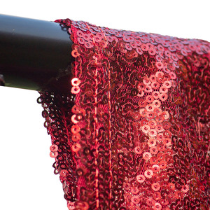 Di cerimonia nuziale Di Natale Decorazione Della Casa Della Luce Blu Grande Tessuto Paillettes <span class=keywords><strong>Tende</strong></span> con il Disegno Differente - Product Image 3