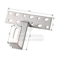 Système de montage solaire pour toit de tuiles Support de montage solaire pour toit et système de rayonnage Supports de montage pour panneaux solaires Toit de tuiles