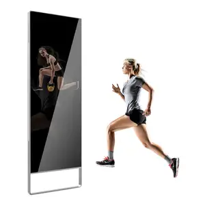 Hot Product Full Hd 1920*1080 Waterdichte Reclame Lcd Touch Screen Android Magic Fitness Smart Spiegel Gym Met Samsung lg