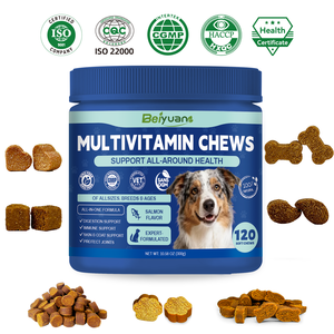 בייואן מולטי ויטמינים לחיות מחמד, תוספי תזונה, ויטמינים A-K, משפרים את מערכת החיסון, תומכים במוח ובלב, וינום לכלבים - Product Image 1