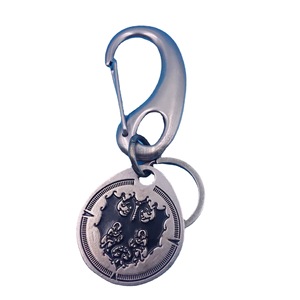 Porte-clés Tête de Mickey Mouse en Alliage de Zinc Doré avec Strass Incrustés, Pendentif de Voiture - Product Image 4