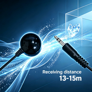 IFA01 Cable Extensor de Receptor IR de Alta Calidad de 38Khz, Sensor LED Personalizable, Receptor Infrarrojo de Larga Distancia con Conector Jack y USB - Product Image 2