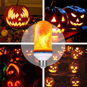 96 Đèn LED Ngọn Lửa 3 Chế Độ + Cảm Biến Trọng Lực Ngọn Lửa LED Hiệu Ứng Ngọn Lửa Bóng Đèn Nhấp Nháy Mô Phỏng Ngọn Lửa - Product Image 2