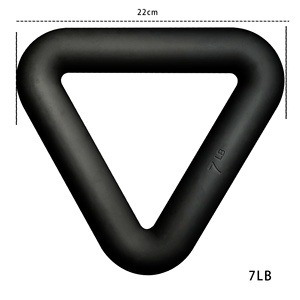 CZFIT Custom Logo Portable Professional <b>Pilates</b> <b>Yoga</b> Ring Triangle Latex Squat Weightlifting Assistance Strength Bodybuilding - Product Image 2