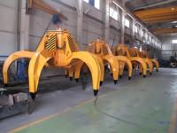 Godet hydraulique à pince en forme de lotus certifié CE MRT 20 tonnes, capacité de 0,5 à 5 m³ pour la manutention par excavatrice (vente en gros)
