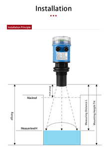 Smart Contactless Digital <strong>Ultrasonic</strong> <strong>Level</strong> Meter Waterproof Plastic Wire Stamp <strong>Level</strong> Gauge for Water Tank <strong>Temperature</strong> <strong>Sensor</strong> - Product Image 4